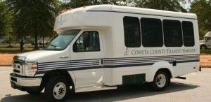 Three Rivers Regional Transit System bus in Coweta County